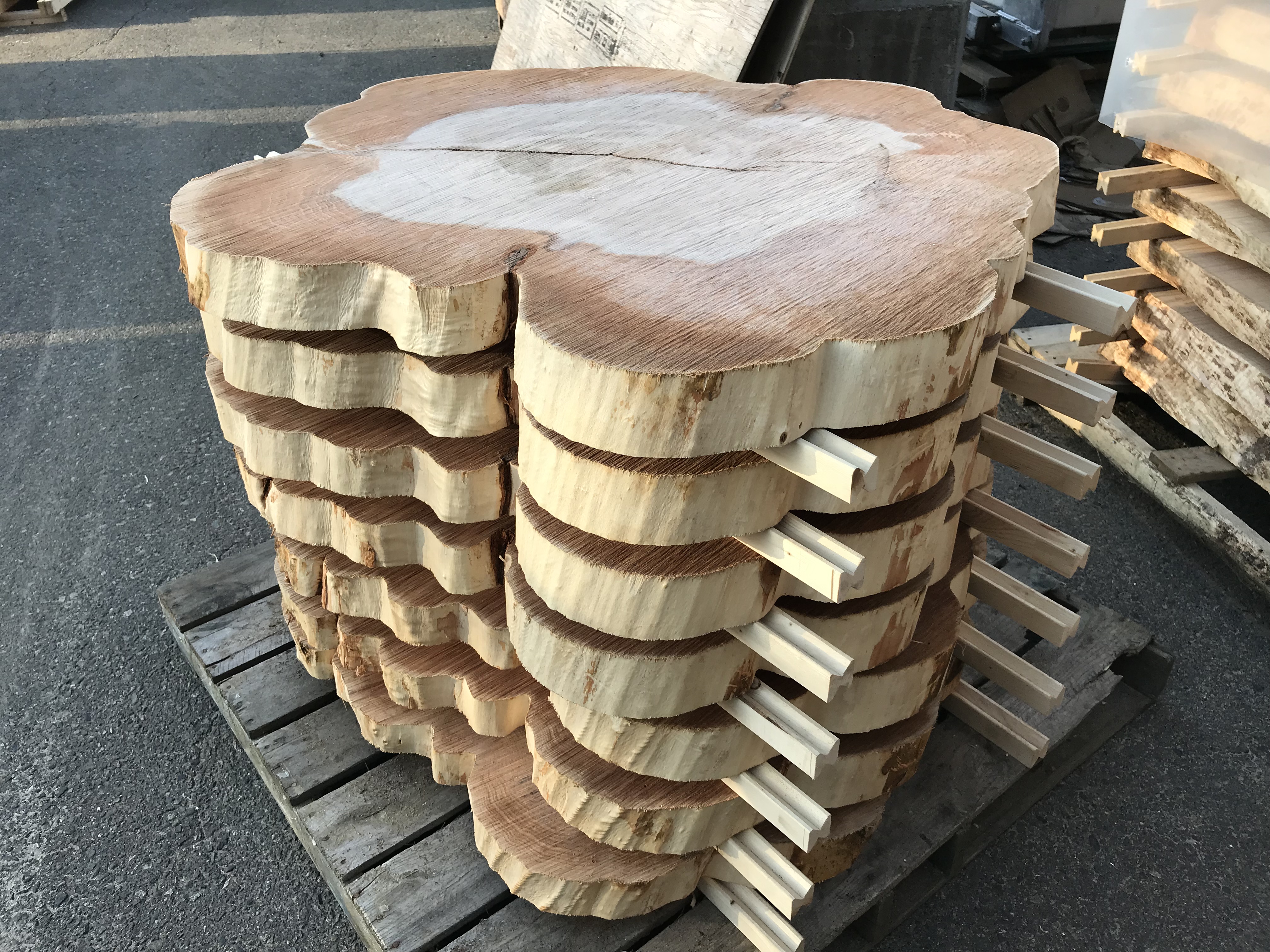 Maple crosscuts